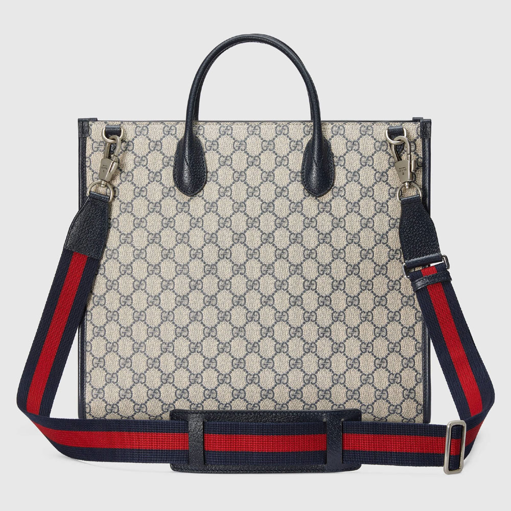 Gucci Medium tote bag with Interlocking G 674148 9C2VN 4076 - Photo-3