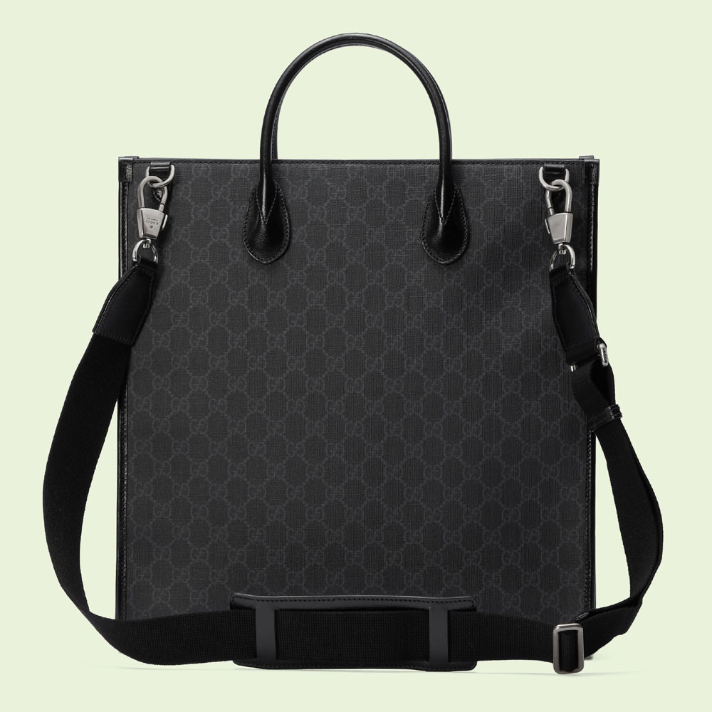 Gucci Medium tote bag with Interlocking G 674155 92THN 1000 - Photo-3