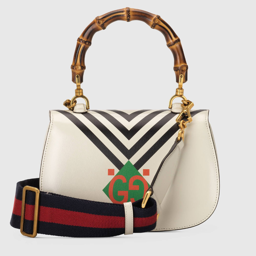 Gucci Small top handle bag with Bamboo 675797 UQCBT 9191 - Photo-3