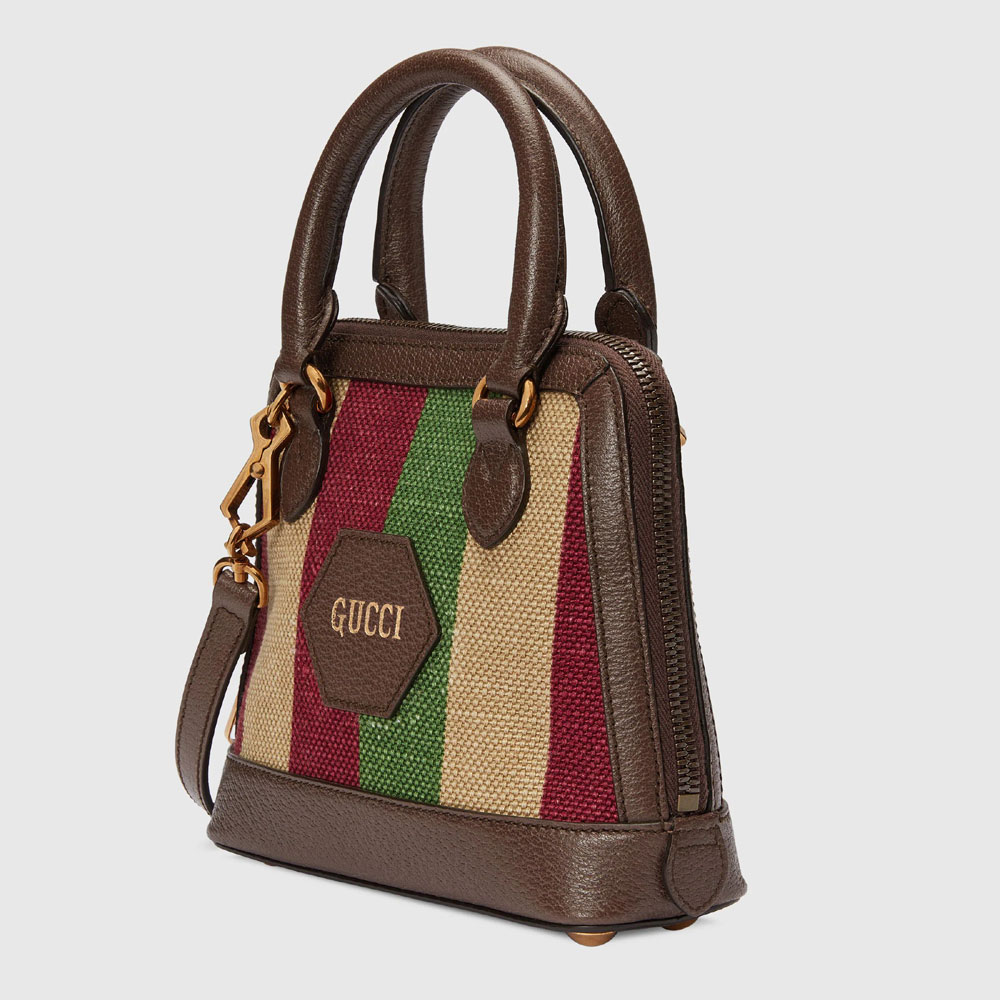 Gucci 100 mini top handle bag 676532 ULB6T 4875 - Photo-2