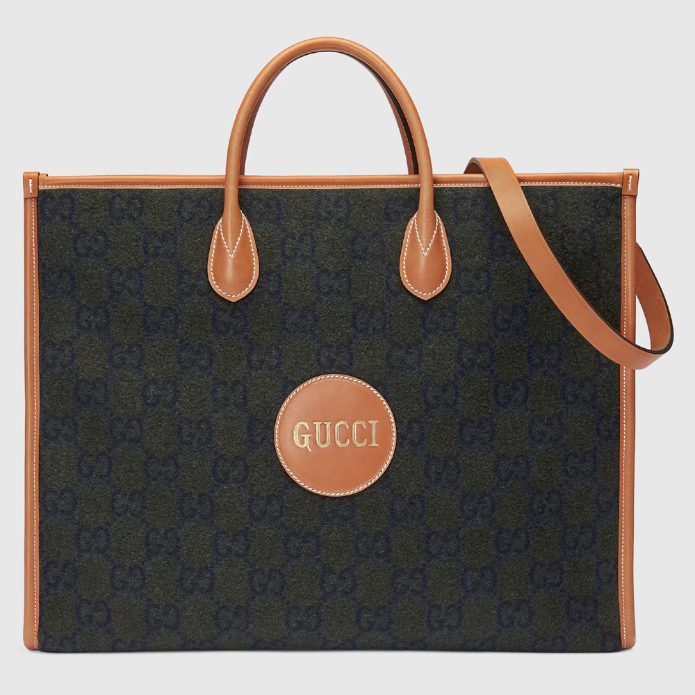 Tote bag with Gucci Script logo 681112 2K3ET 3380
