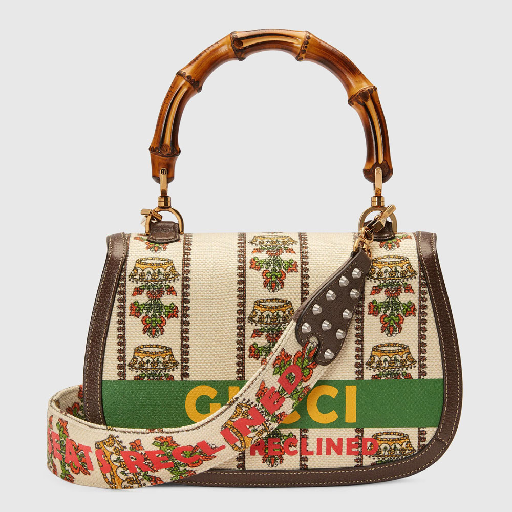 Gucci 100 Bamboo medium bag 681173 UH2EX 8472 - Photo-3