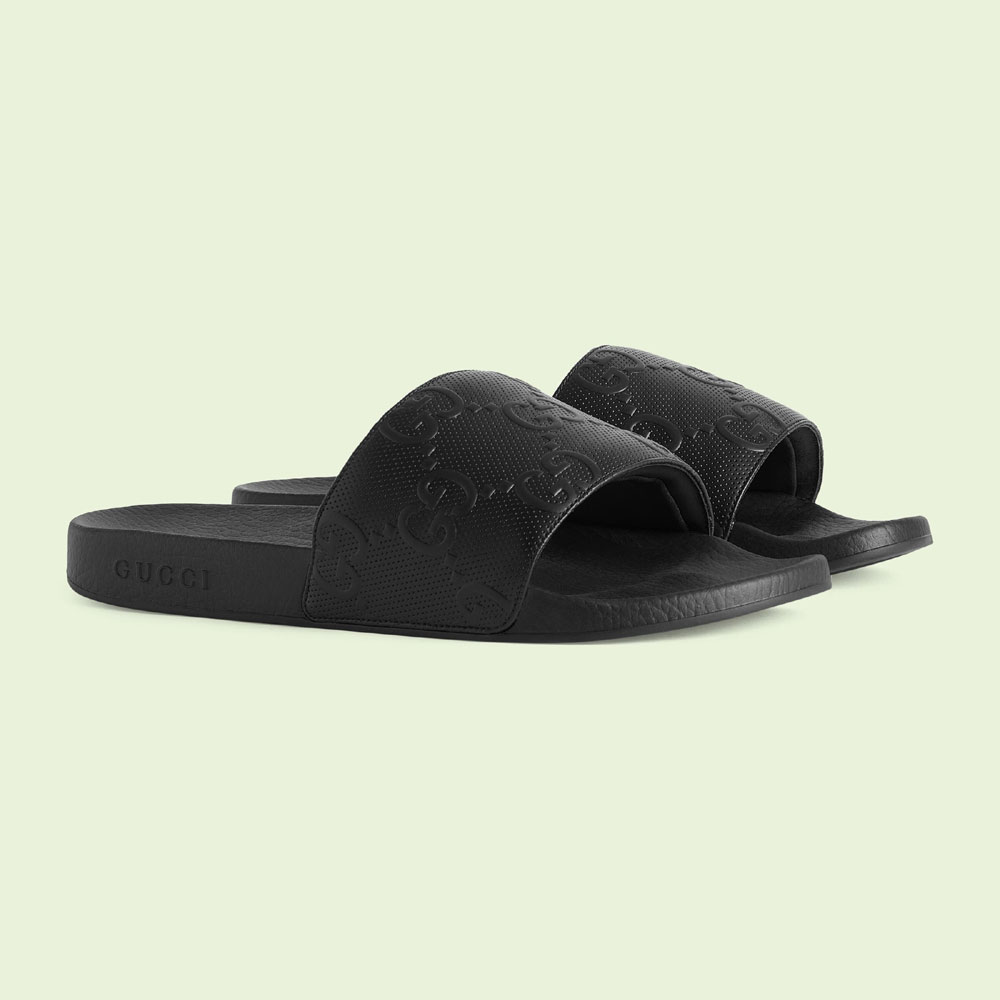 Gucci GG slide sandal 681880 UKU00 1000 - Photo-2