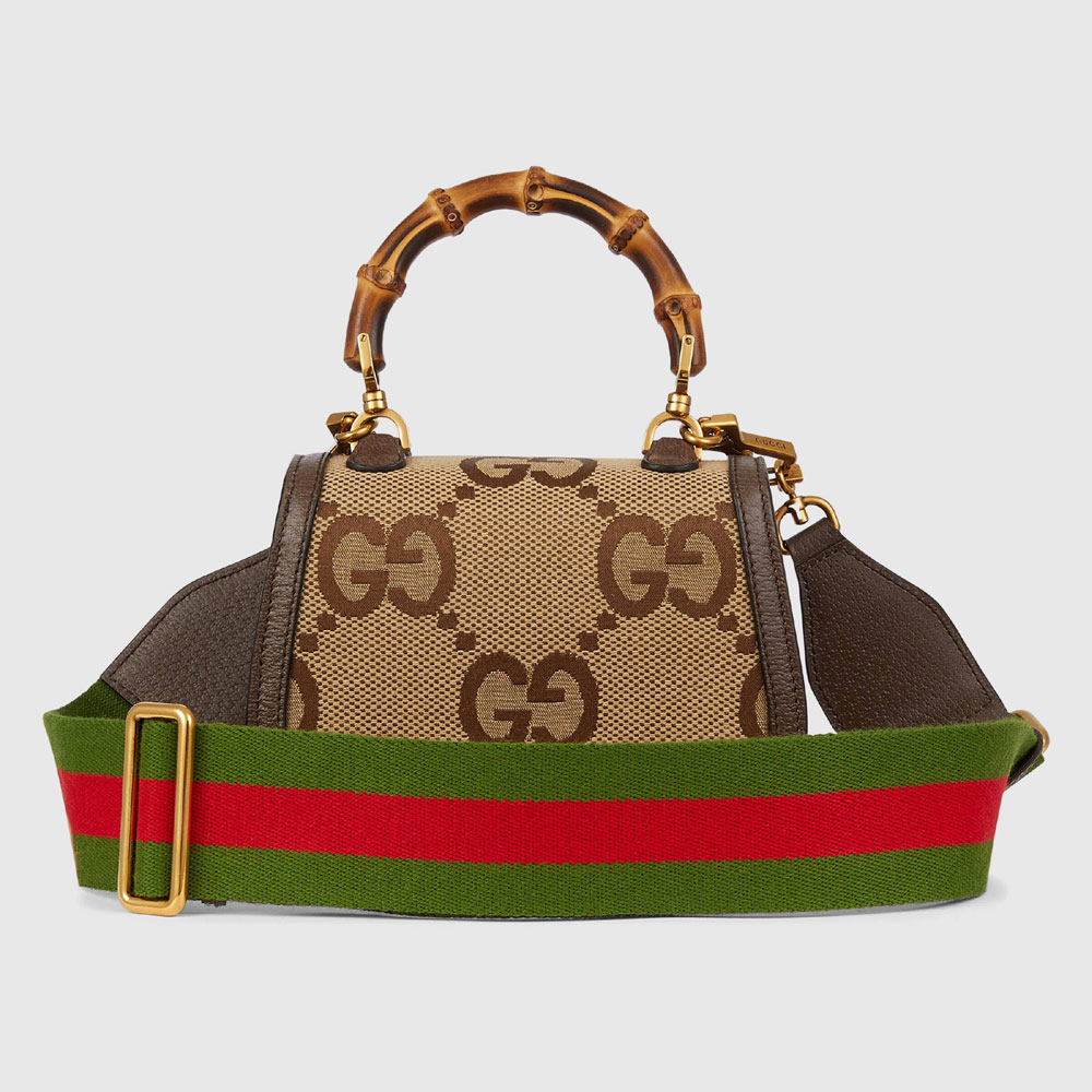 Gucci Mini jumbo GG bag with Bamboo 686864 UQLBT 2570 - Photo-3