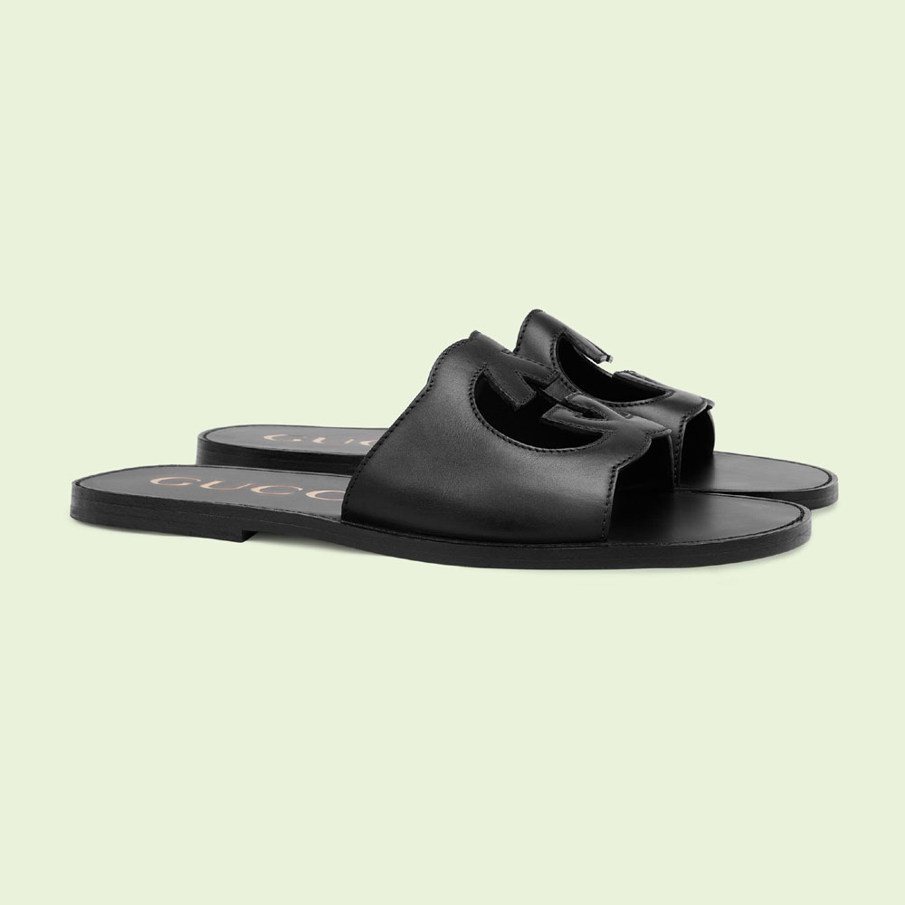 Gucci Interlocking G slide sandals 693278 US000 1000 - Photo-2