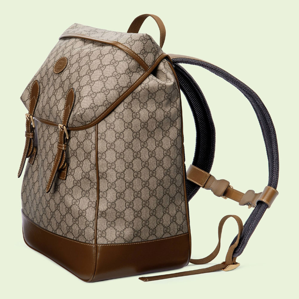 Gucci Medium backpack with Interlocking G 696013 97S9G 8405 - Photo-2