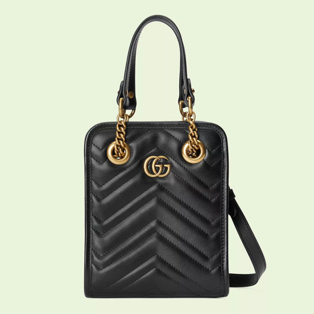 Gucci GG Marmont matelasse mini bag 696123 DTDHT 1000