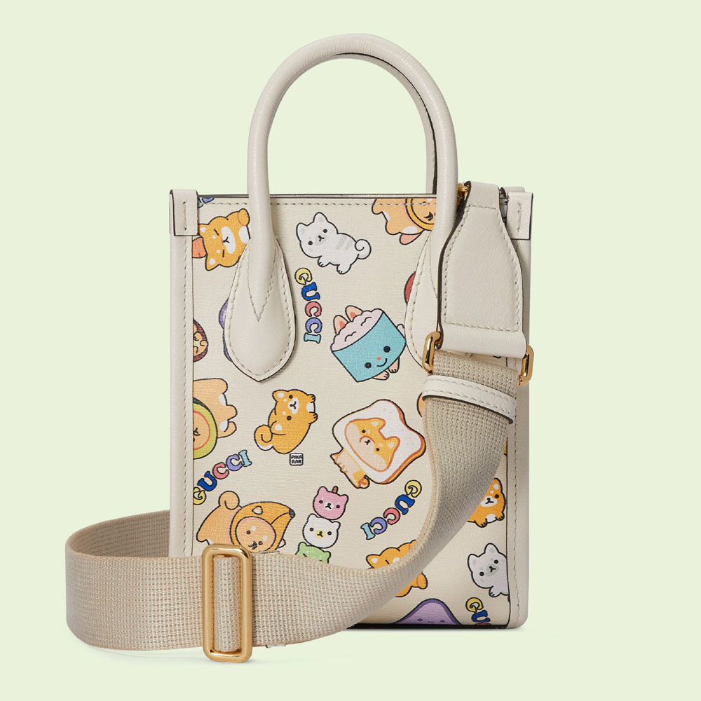 Gucci animal print mini tote bag 699406 AABVB 9242 - Photo-3