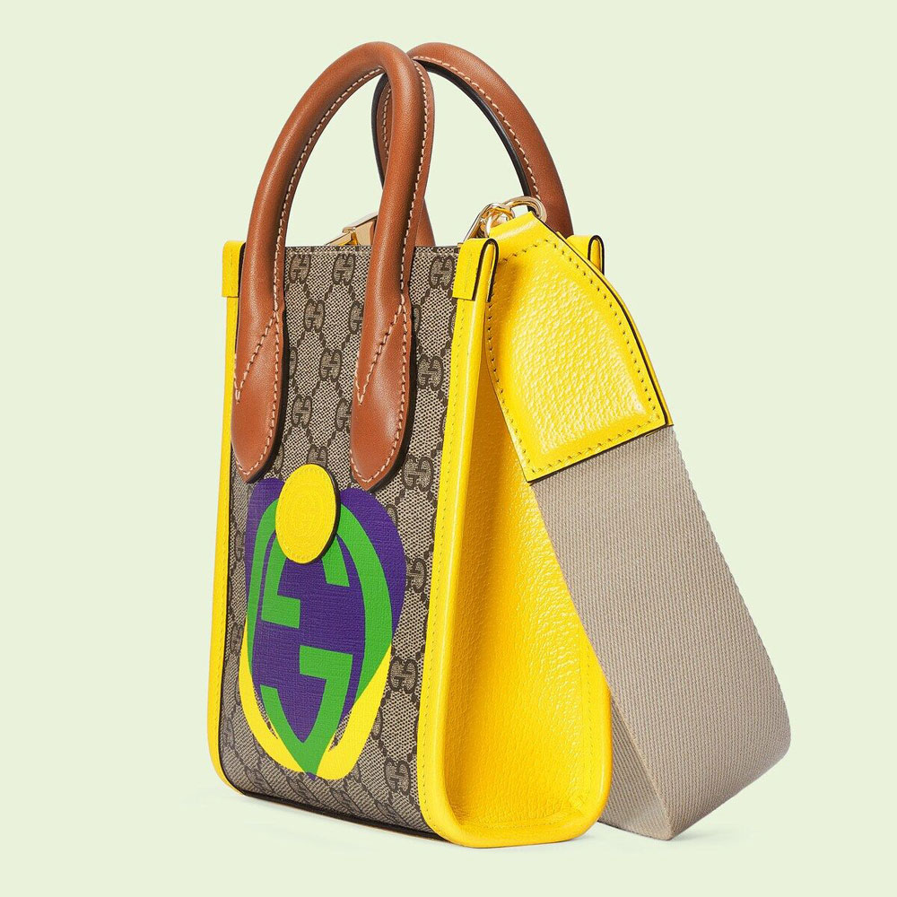 Gucci Mini tote bag with G heart print 699406 UZMAG 8780 - Photo-2
