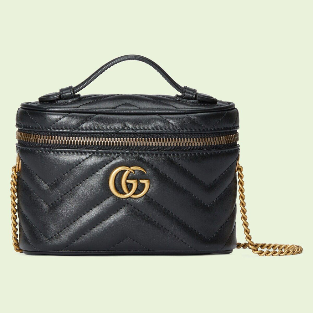 Gucci GG Marmont mini top handle bag 699515 DTDHT 1000
