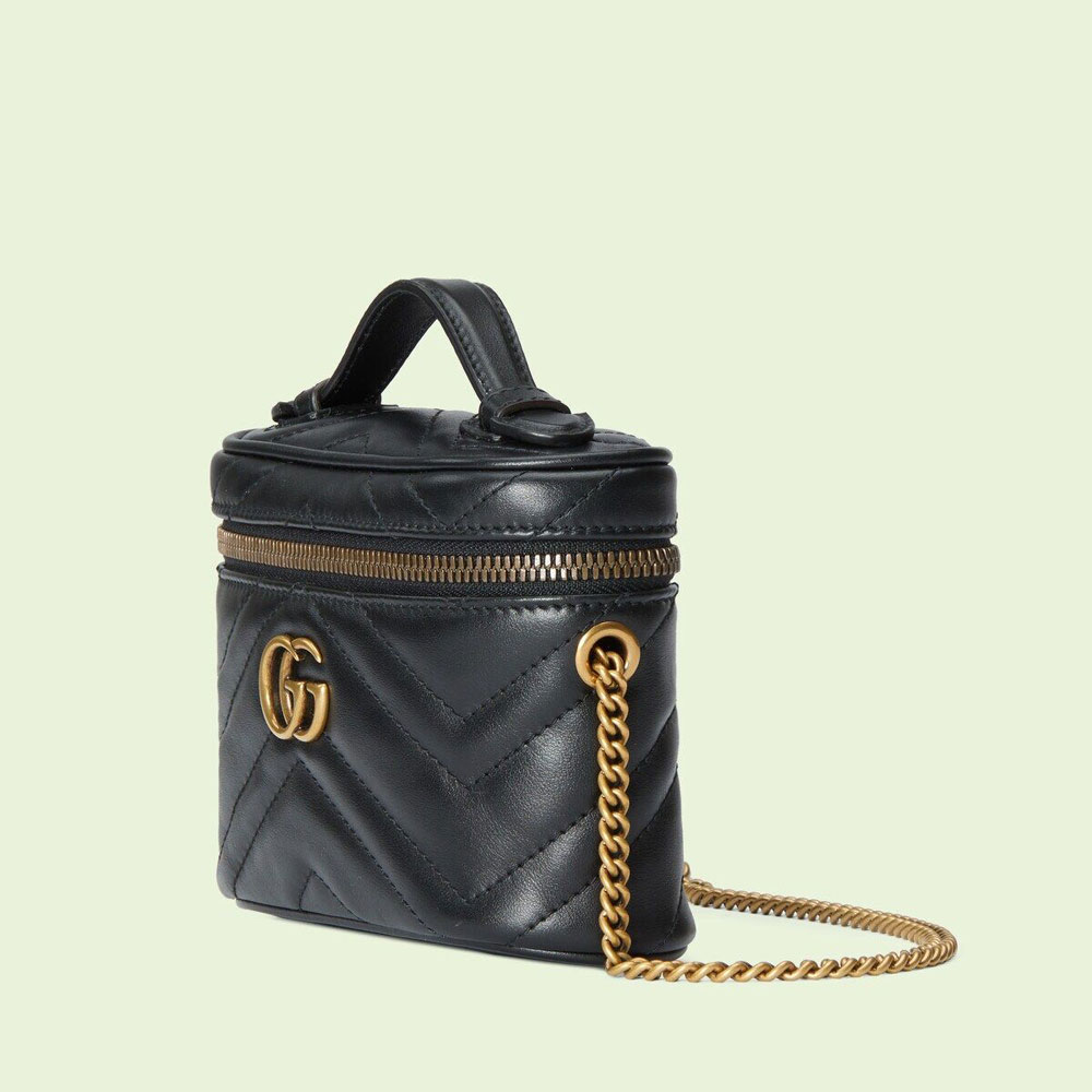 Gucci GG Marmont mini top handle bag 699515 DTDHT 1000 - Photo-2