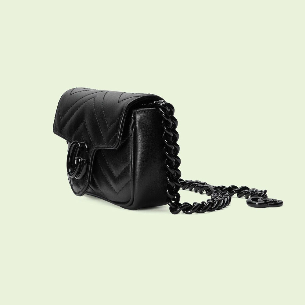 Gucci GG Marmont belt bag 699757 UM8KV 1000 - Photo-2