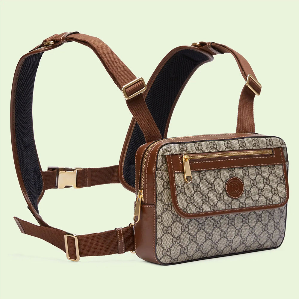 Gucci Small backpack with Interlocking G 700515 HUH9G 8546 - Photo-2