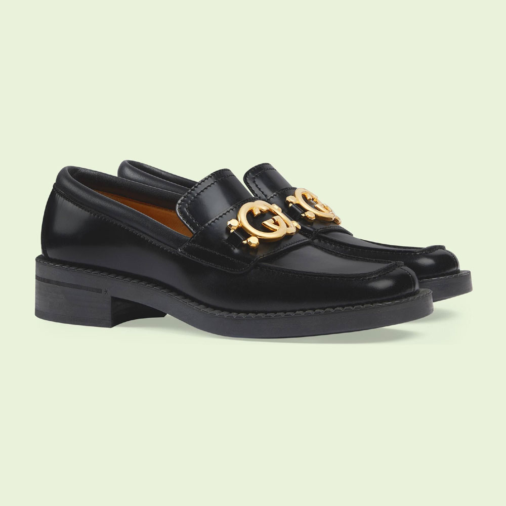 Gucci Womens loafer Interlocking G 701791 10R60 1000