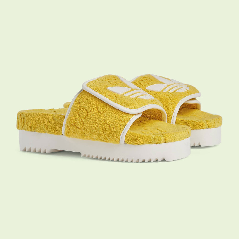 adidas x Gucci GG platform sandal 702398 UU010 7171 - Photo-2
