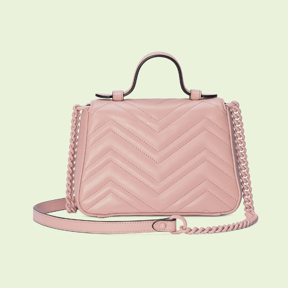 Gucci GG Marmont mini top handle bag 702563 DAAAH 5909 - Photo-3