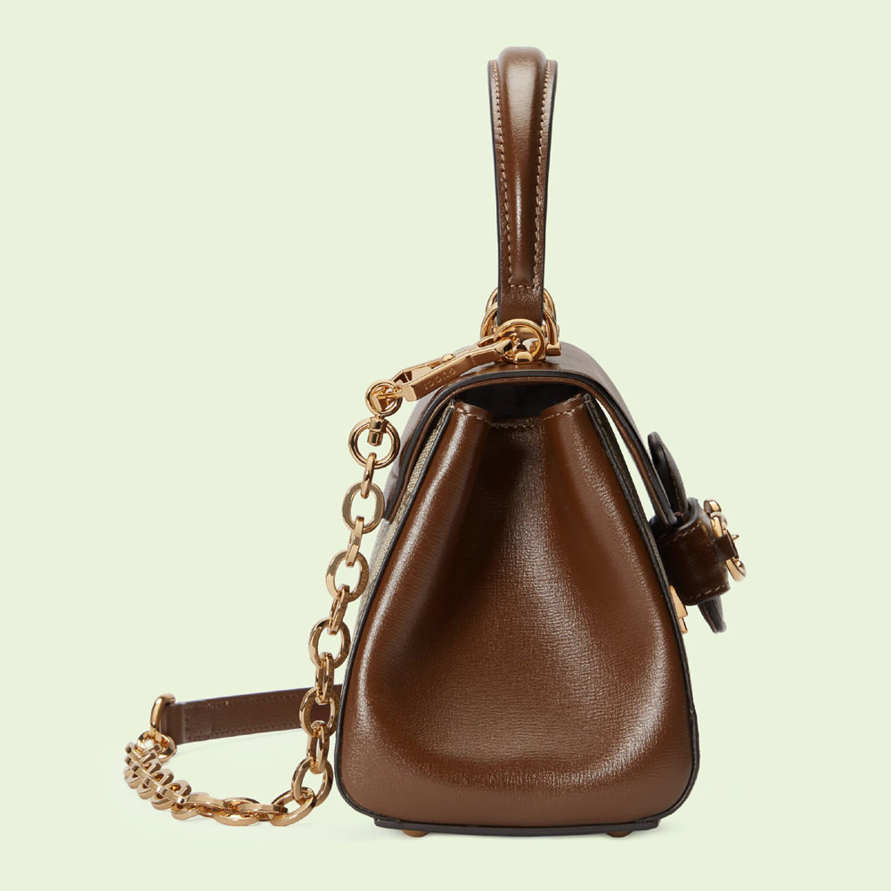 Gucci Horsebit 1955 mini bag 703848 9AAAJ 8563 - Photo-4