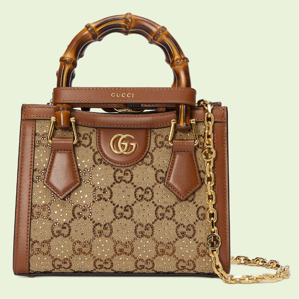 Gucci Diana mini tote bag 707449 21HRG 2687