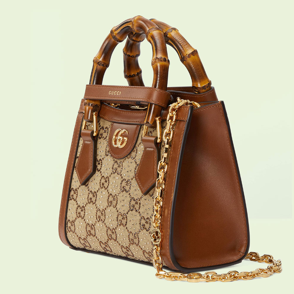 Gucci Diana mini tote bag 707449 21HRG 2687 - Photo-2