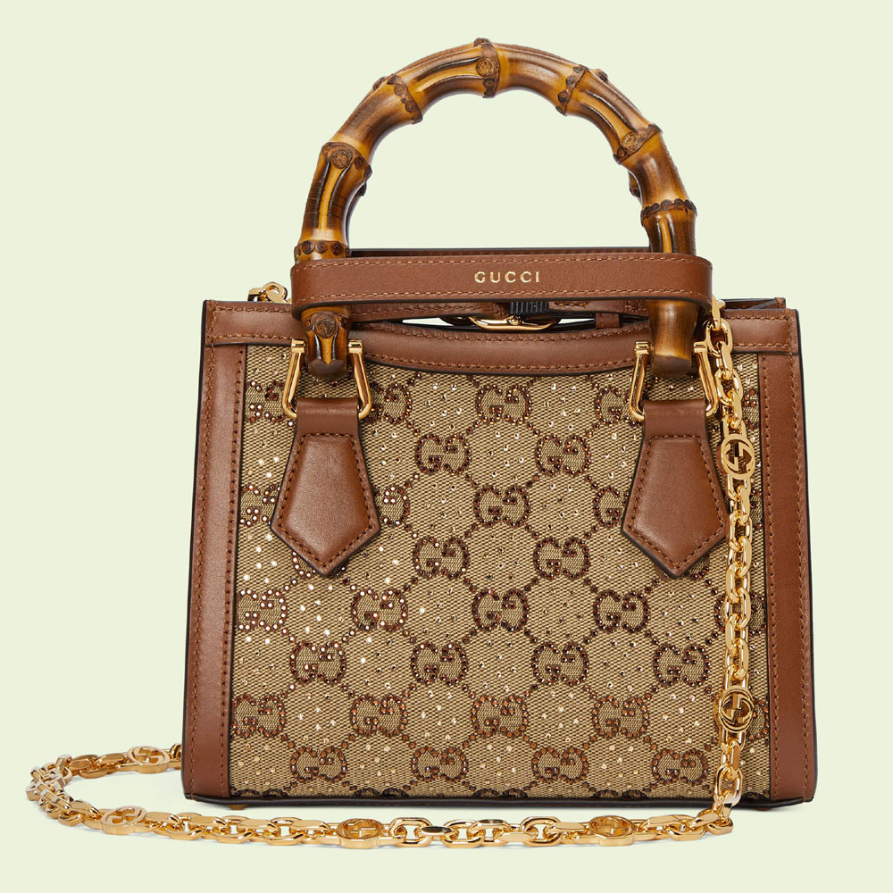 Gucci Diana mini tote bag 707449 21HRG 2687 - Photo-3