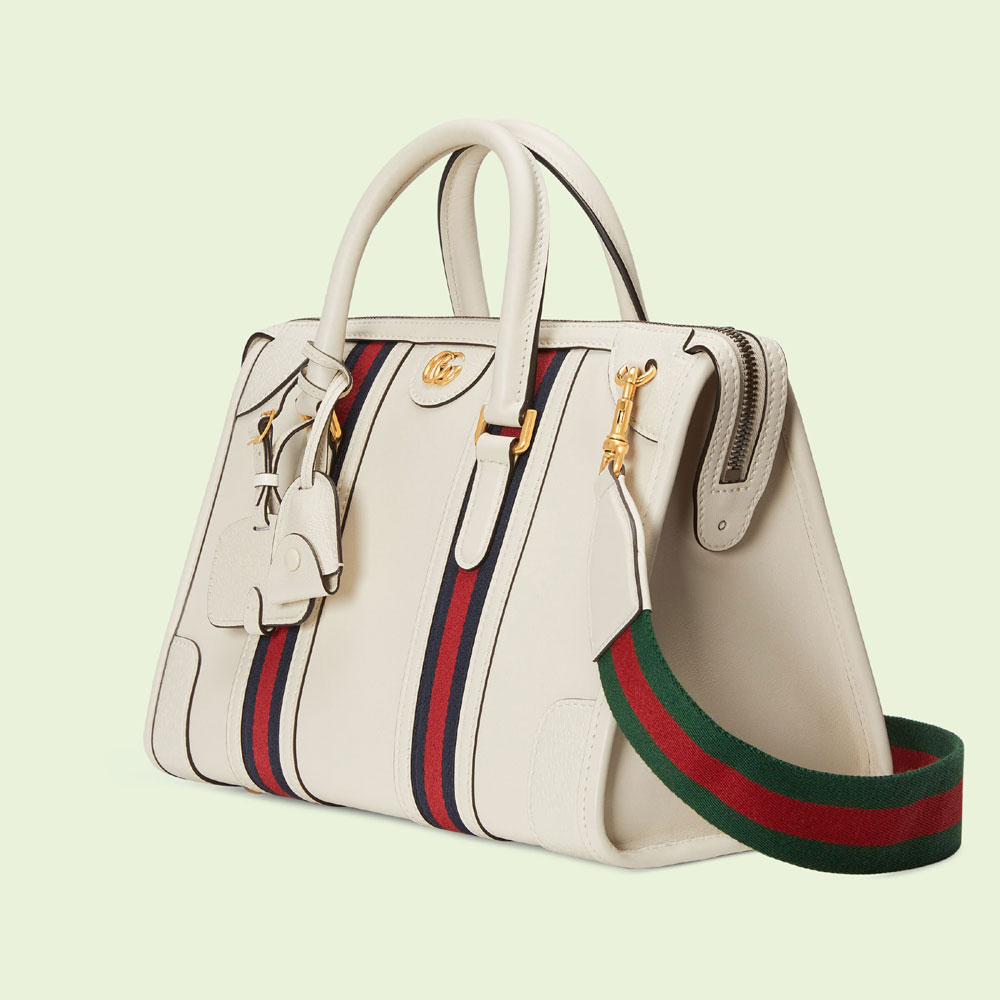 Gucci Medium canvas top handle bag 715666 AAA0O 9041 - Photo-2