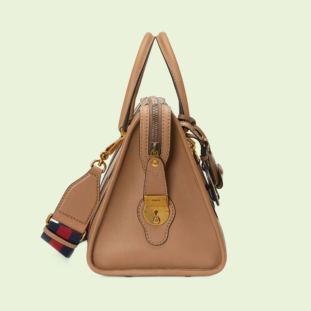 Gucci Medium canvas top handle bag 715666 AAA0O 9746 - Photo-4