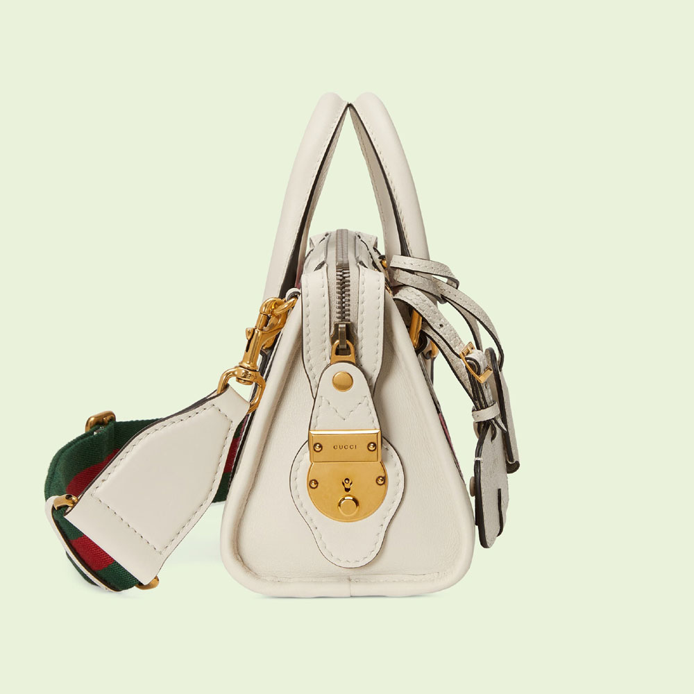 Gucci Mini top handle bag with Double G 715771 AAA0O 9041 - Photo-4