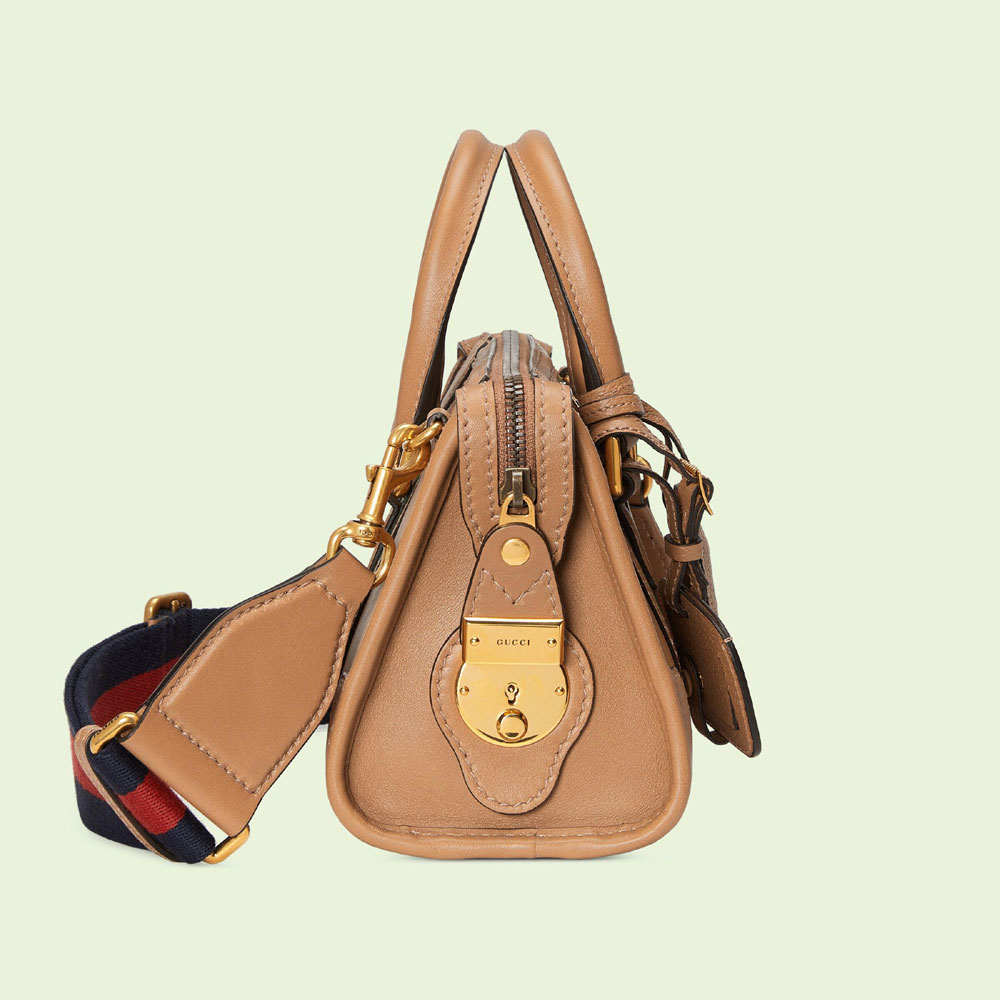 Gucci Mini top handle bag with Double G 715771 AAA0O 9746 - Photo-4