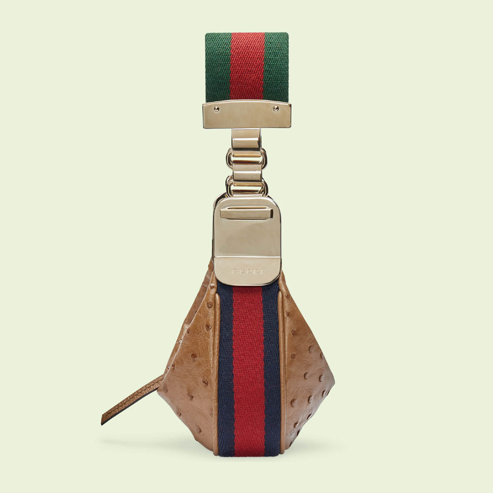 Gucci Attache ostrich mini bag 718512 LAAA9 3142 - Photo-4