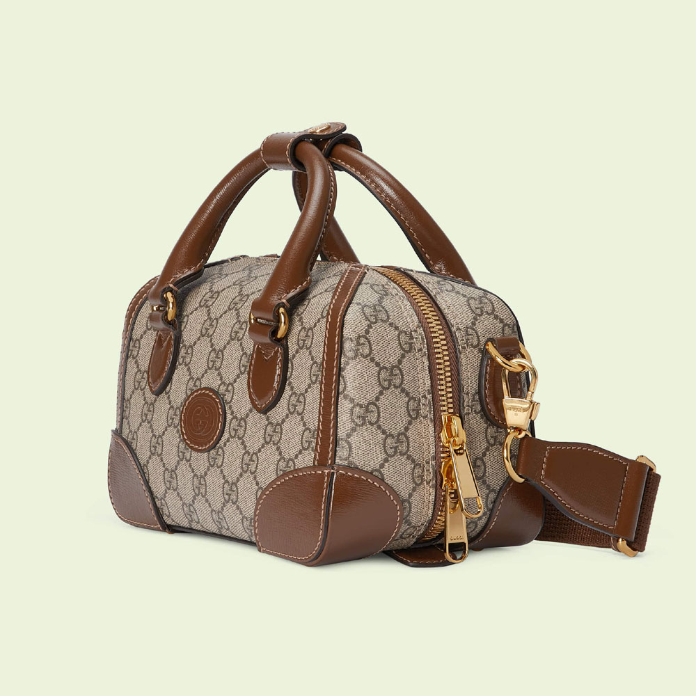 Gucci Small duffle bag with Interlocking G 723307 92THG 8563 - Photo-2