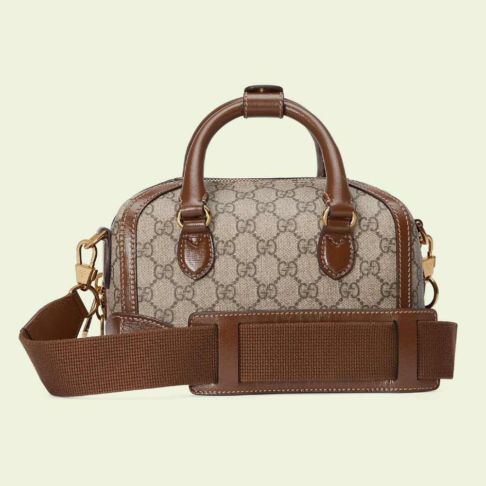Gucci Small duffle bag with Interlocking G 723307 92THG 8563 - Photo-4