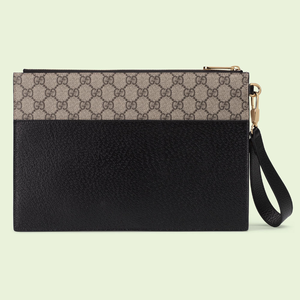 Gucci Pouch with cut-out Interlocking G 723320 K9GSG 9769 - Photo-3