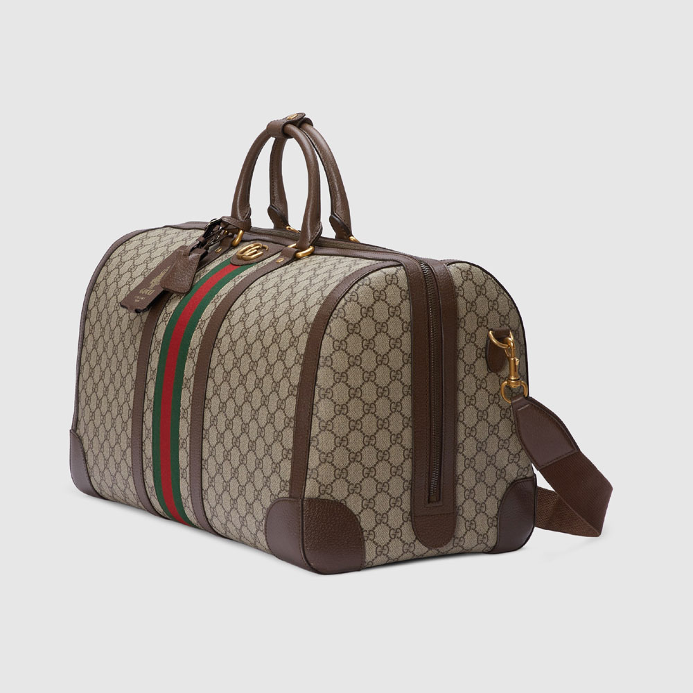 Gucci Savoy Large Duffle Bag Supreme 724612 9C2ST 8746 - Photo-2