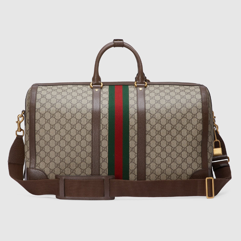 Gucci Savoy Large Duffle Bag Supreme 724612 9C2ST 8746 - Photo-3