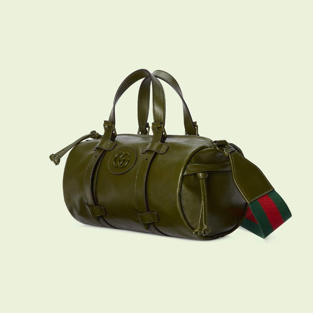 Gucci Small duffle bag with tonal Double G 725701 AABDH 3353 - Photo-2