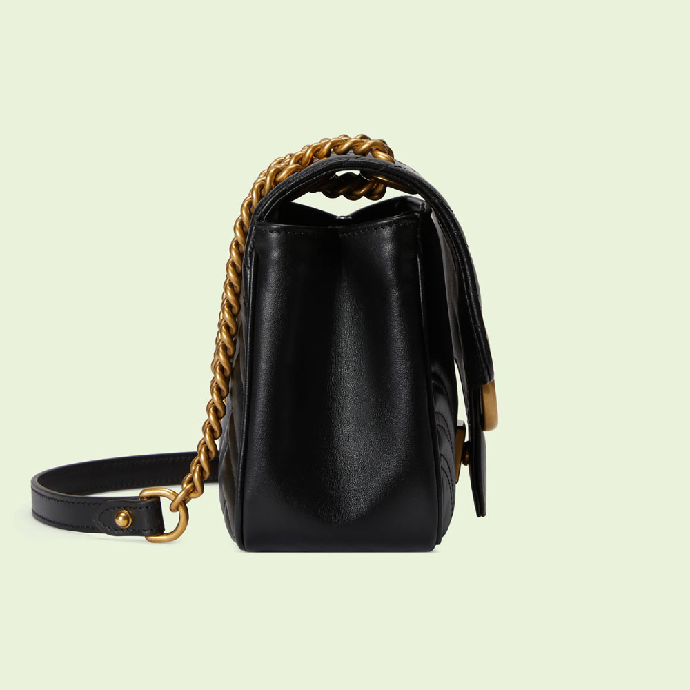 Gucci GG Marmont Matelasse mini tote bag 739682 AABZC 1000 - Photo-3