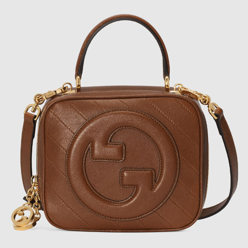 Leather Gucci Top Handle Bag 744434 1IV0G 2535