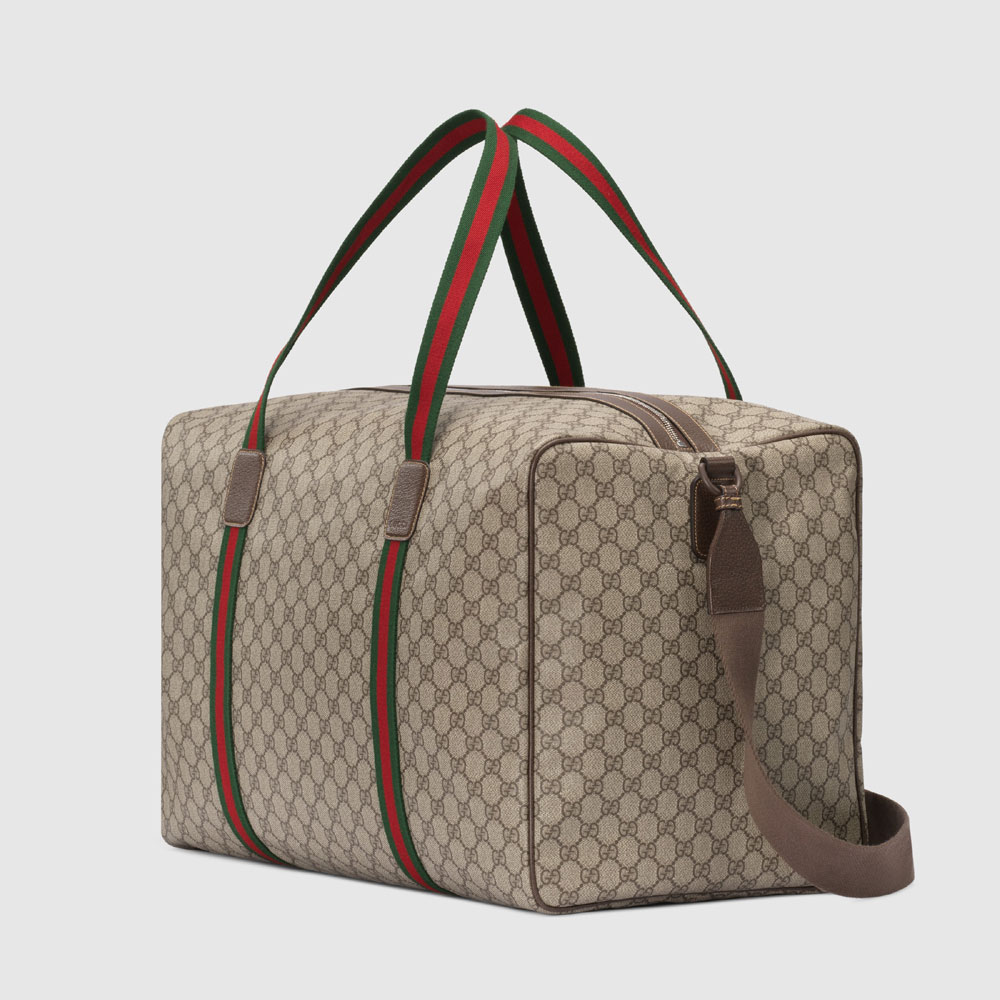 Gucci Large duffle bag with Web 760152 FACK7 9768 - Photo-2