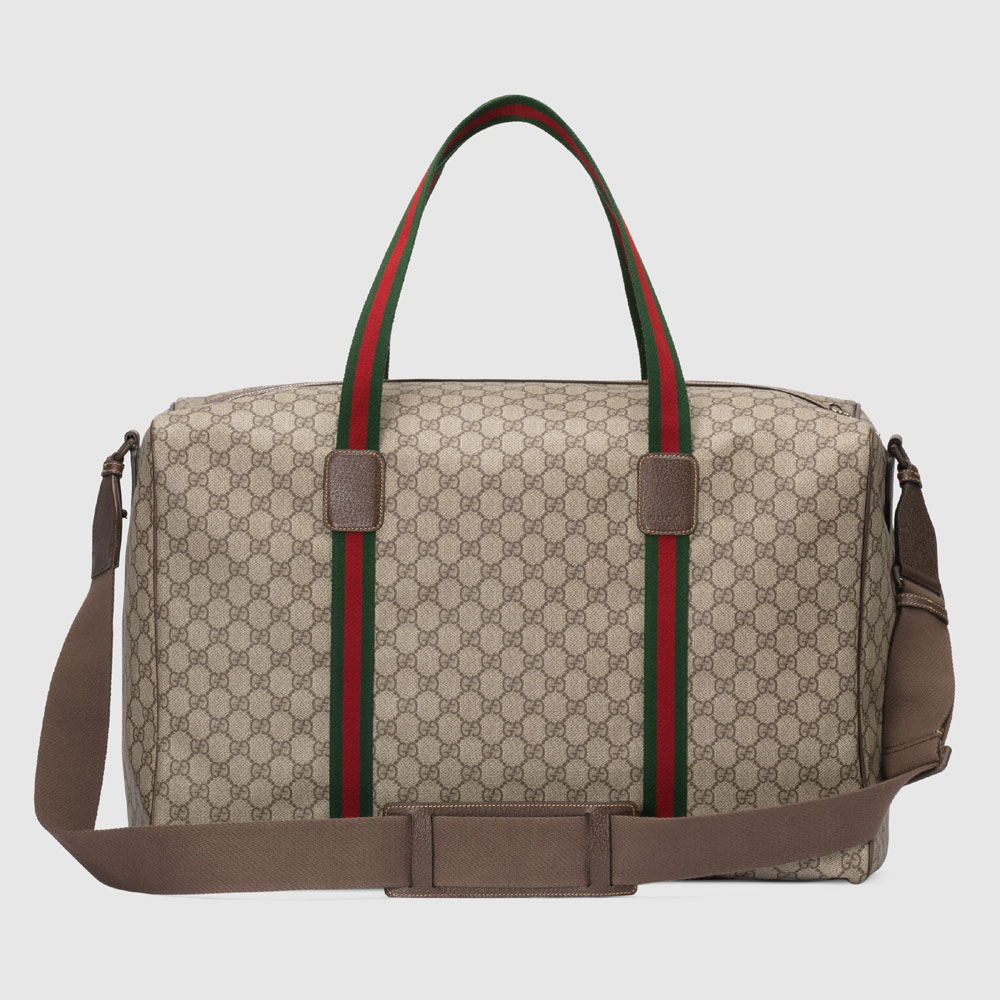 Gucci Large duffle bag with Web 760152 FACK7 9768 - Photo-4