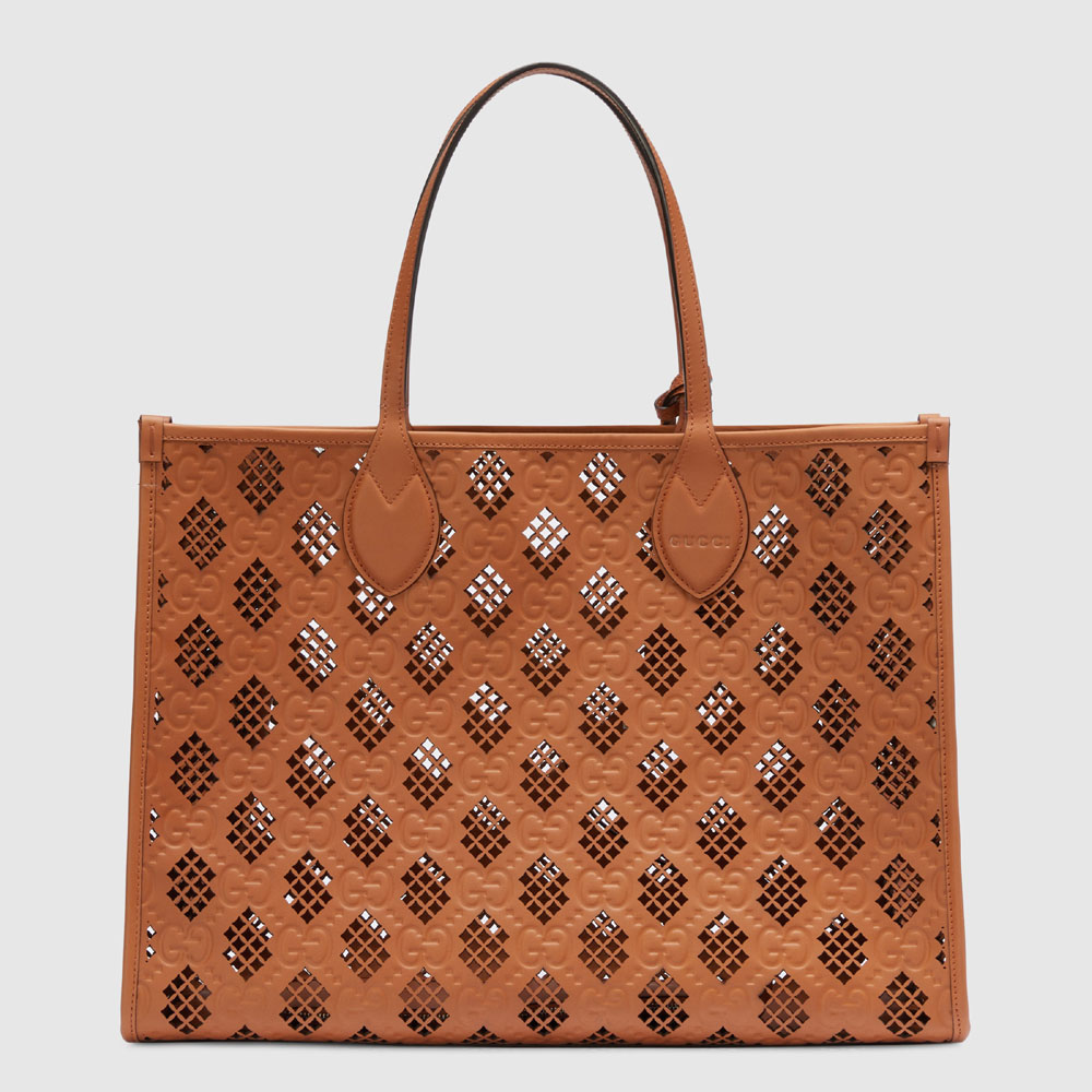 Gucci Medium tote bag with cut-out motif 772229 AAC1B 2176 - Photo-4