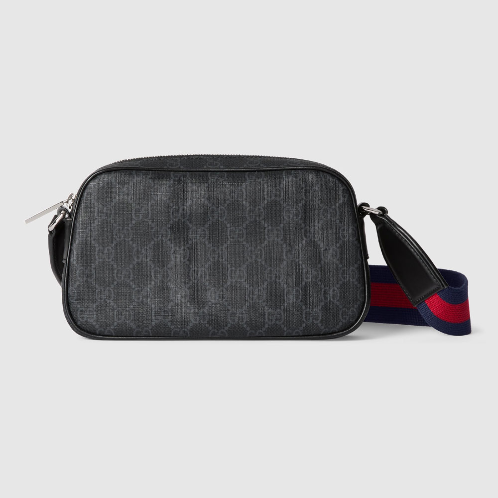 Gucci GG Crossbody Bag In Black GG Supreme 792097 FADJA 1042