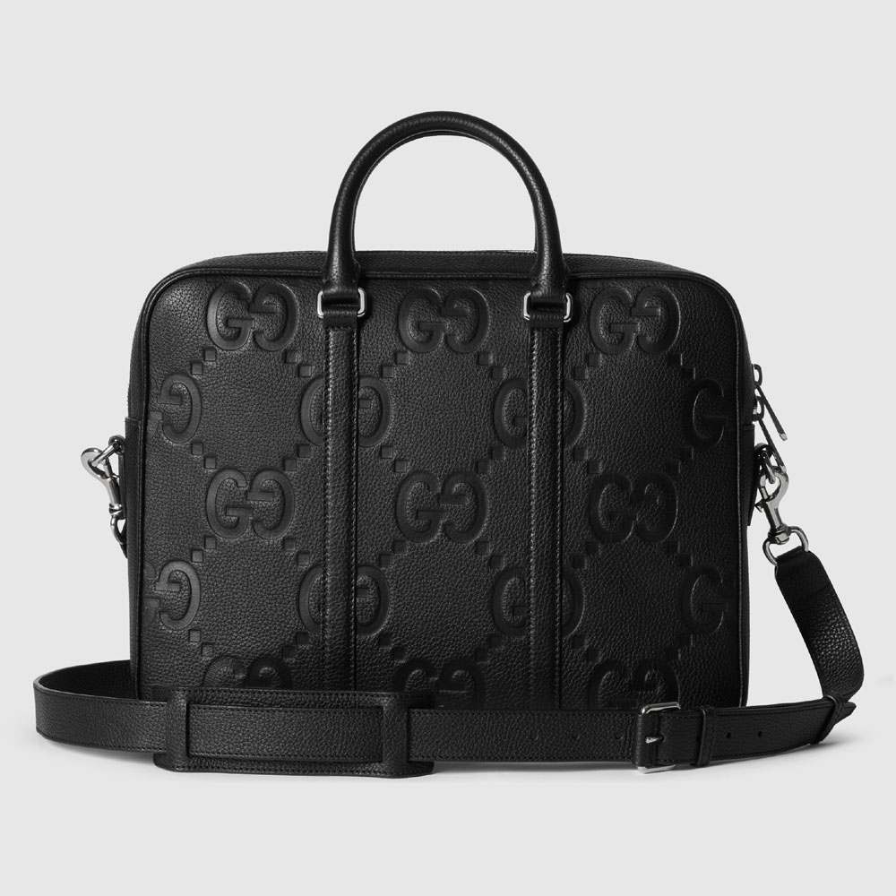 Gucci Jumbo GG briefcase 792264 AABY0 1000 - Photo-4