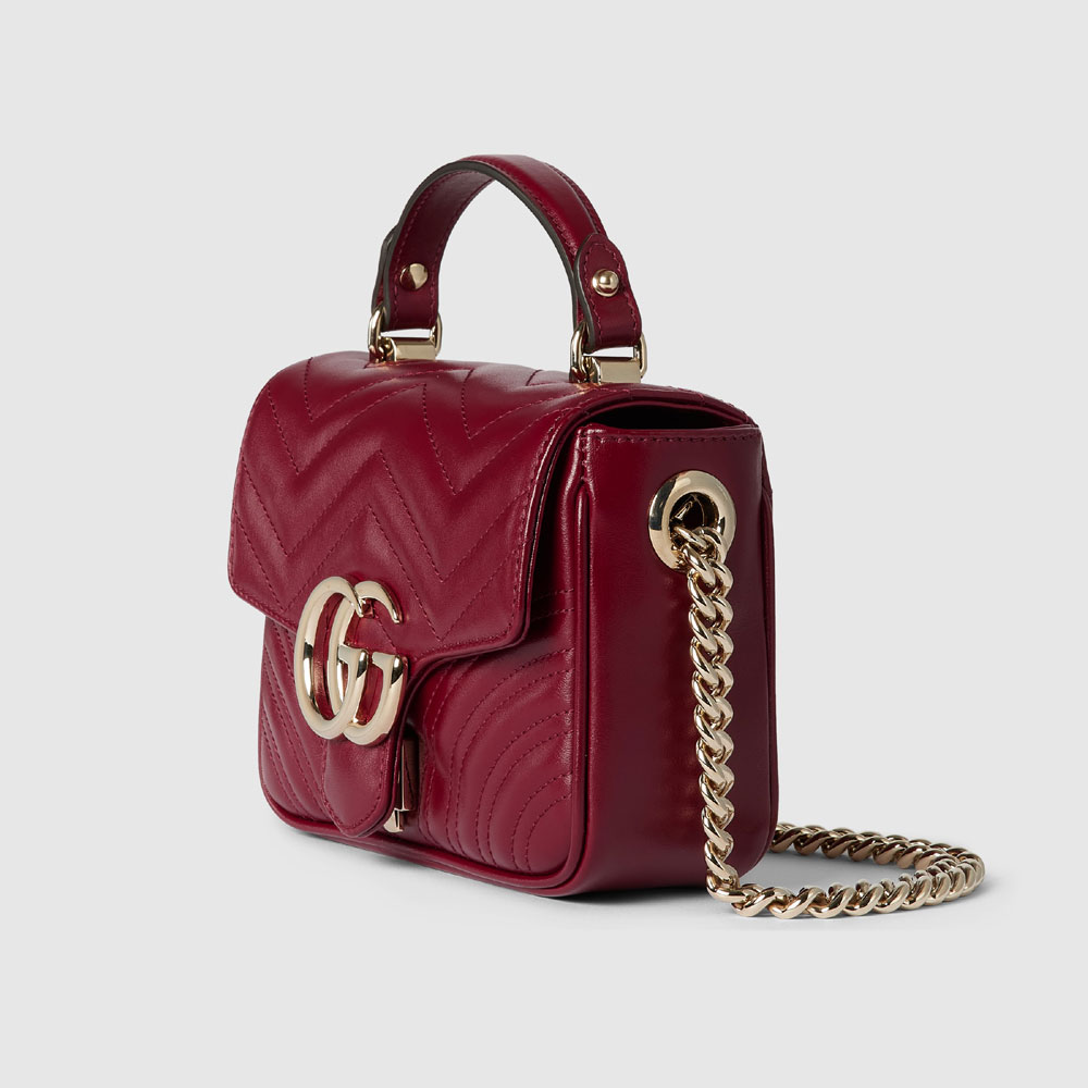 Gucci GG Marmont mini top handle bag 811238 AAECK 6207 - Photo-2