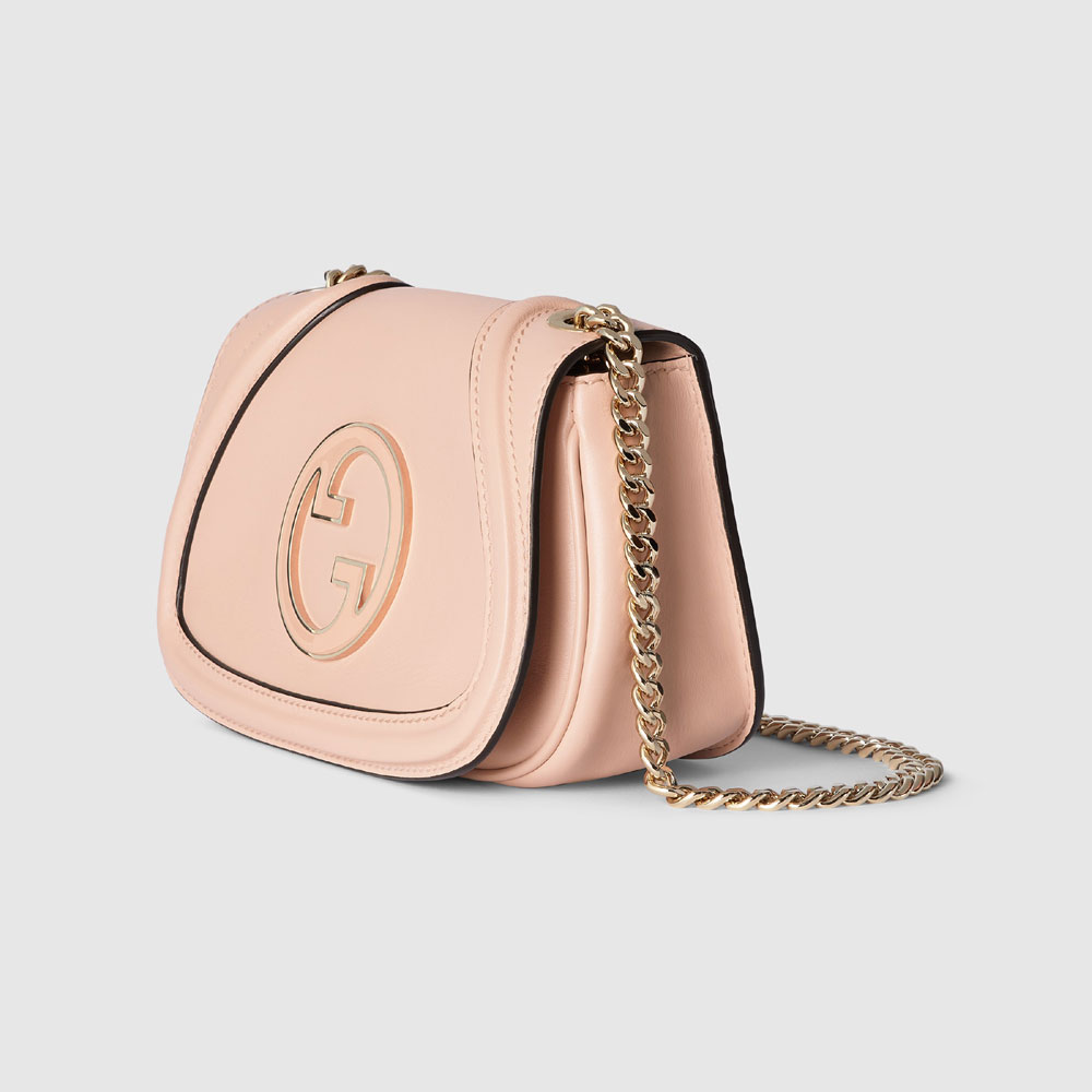 Gucci Blondie Mini Shoulder Bag In Light Pink 815711 AAEEX 6705 - Photo-2