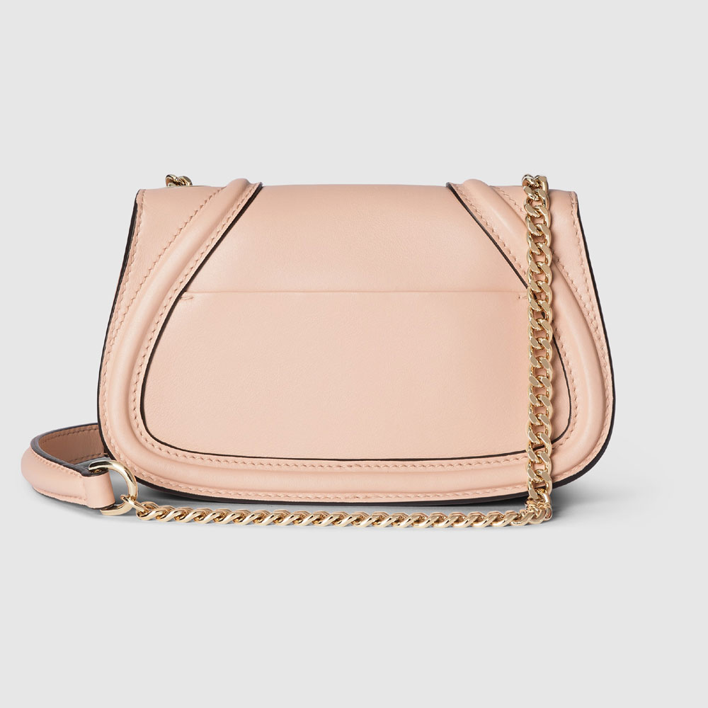 Gucci Blondie Mini Shoulder Bag In Light Pink 815711 AAEEX 6705 - Photo-3