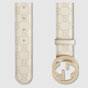 Guccissima belt with interlocking G 114876 AA61G 9022 - thumb-2