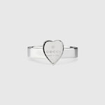 Heart ring with Gucci trademark 223867 J8400 8106