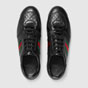 Gucci Leather sneaker with Web 233334 A9LA0 1061 - thumb-2