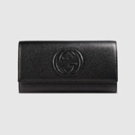 Gucci Soho leather continental wallet 282414 A7M0G 1000