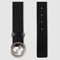 Gucci Leather belt with interlocking G 368186 BGH0N 1000 - thumb-2